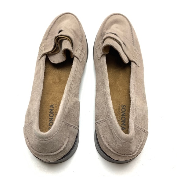 SONOMA Genuine Suede Preppy Loafers (8.5) - Picture 11 of 16